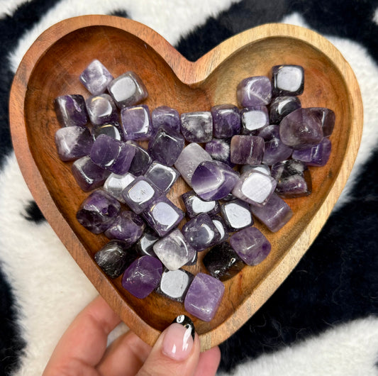Amethyst cubes