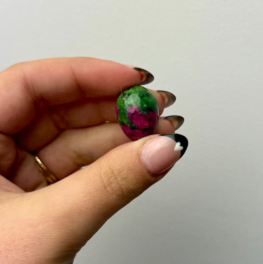 Dyed ruby zoisite mini egg