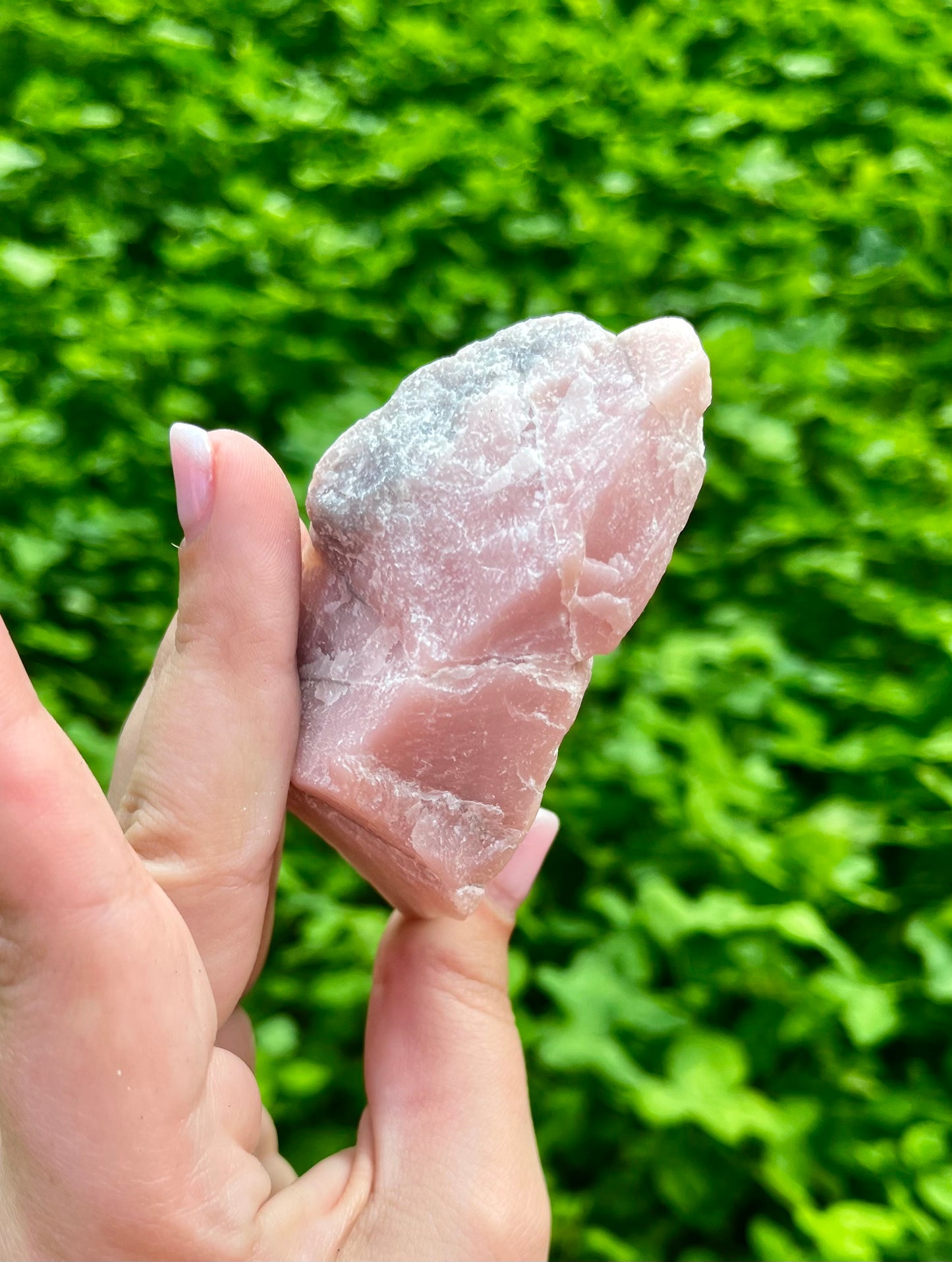 Pink opal raw