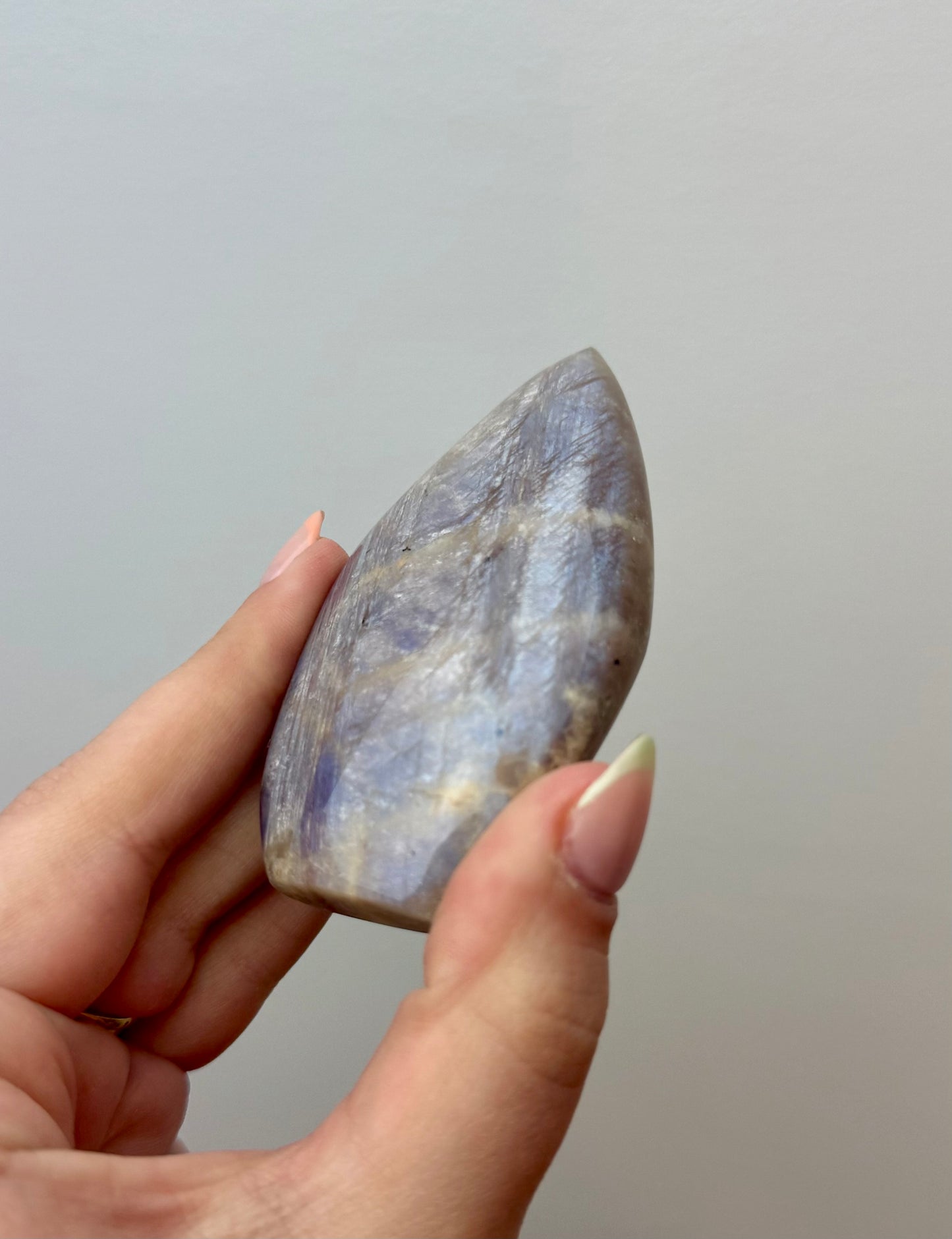 Blue moonstone tear freeforms