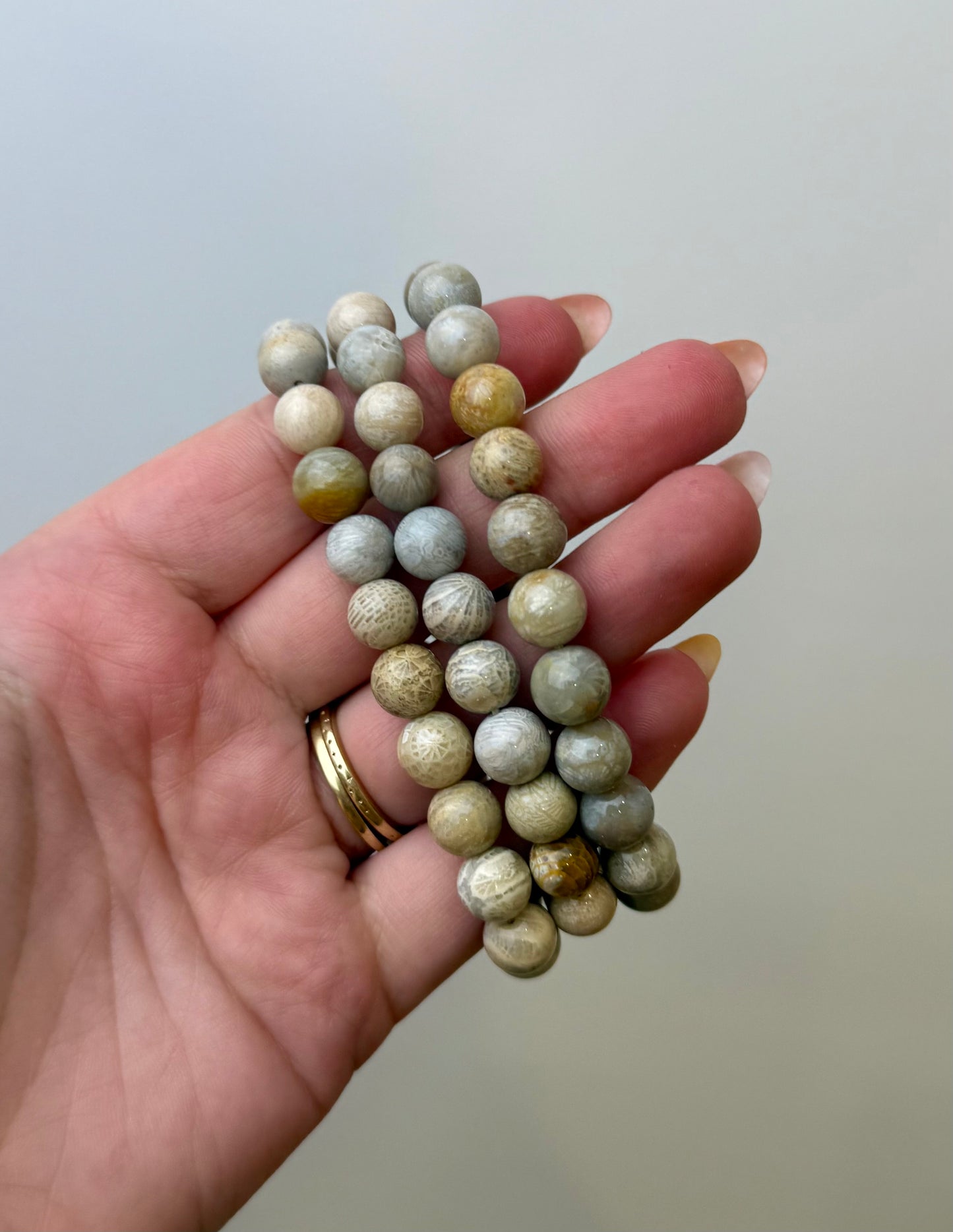 Coral bracelets