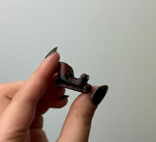 Santa’s sleigh carving