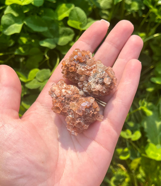 Aragonite specimens