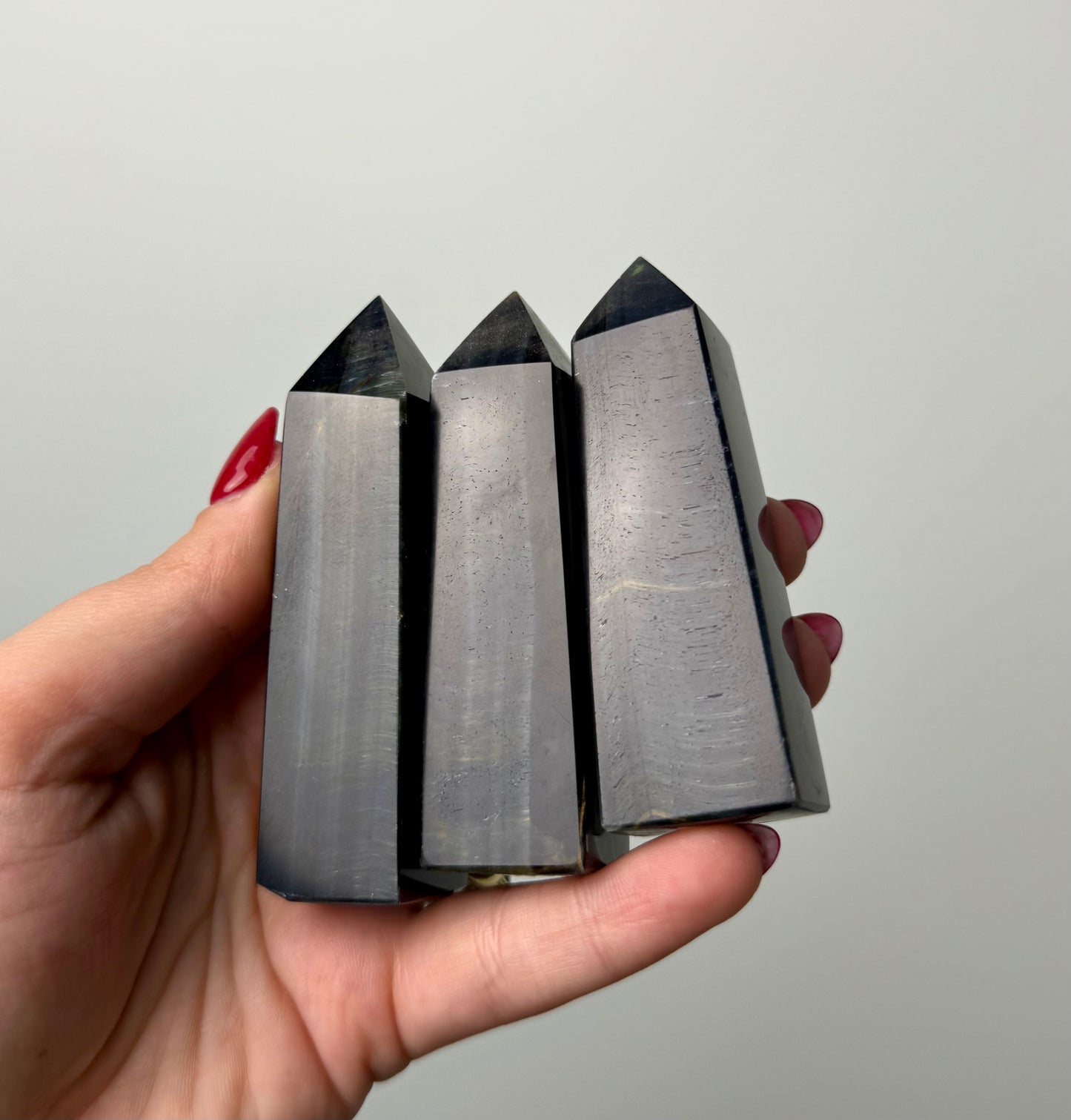 Blue tigers eye towers