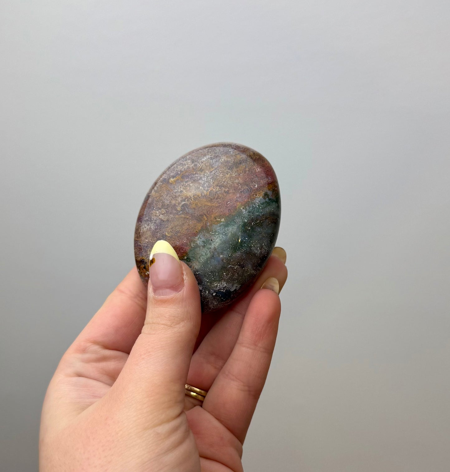 Ocean jasper palm stone