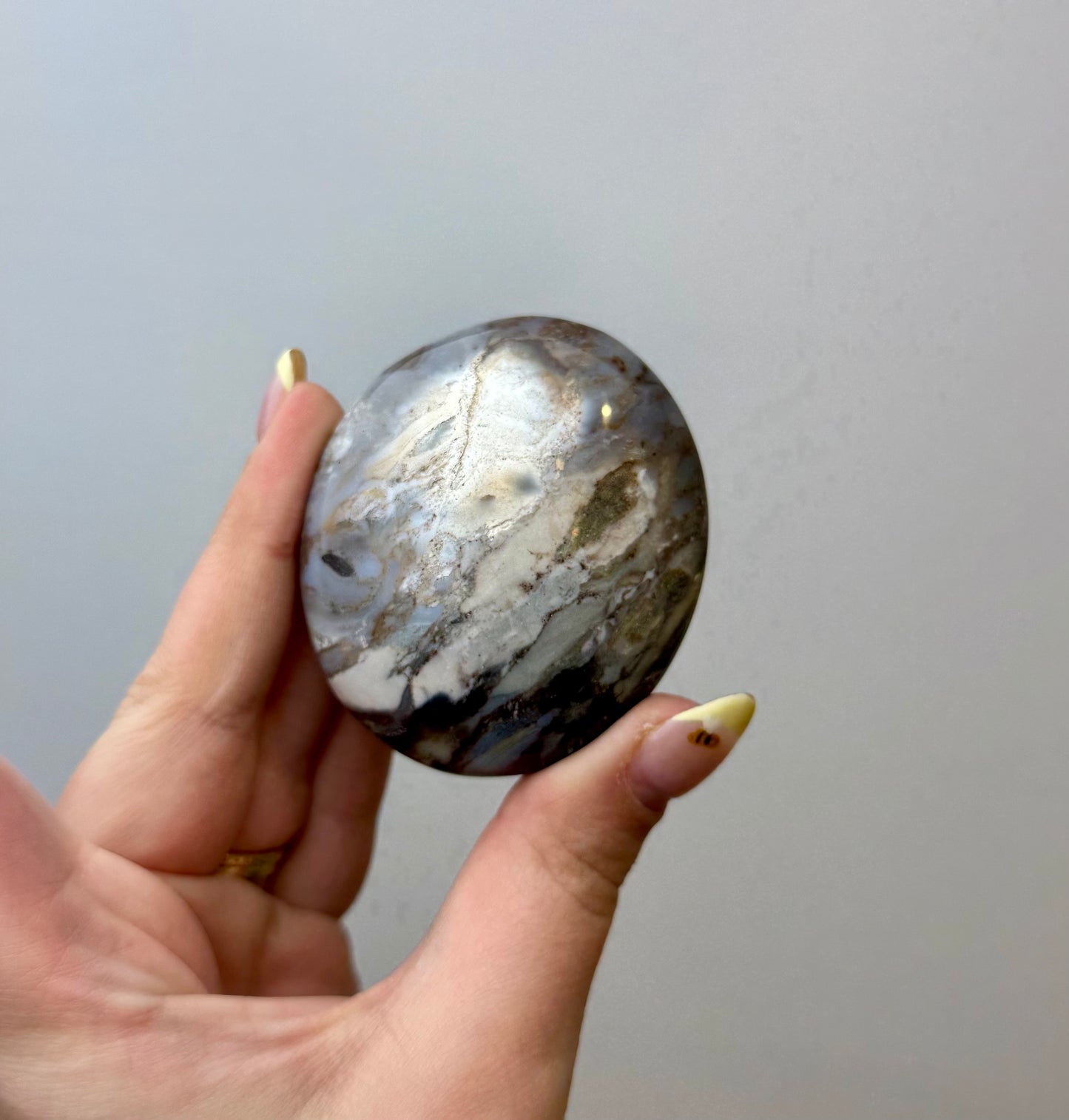 Ocean jasper palm stone