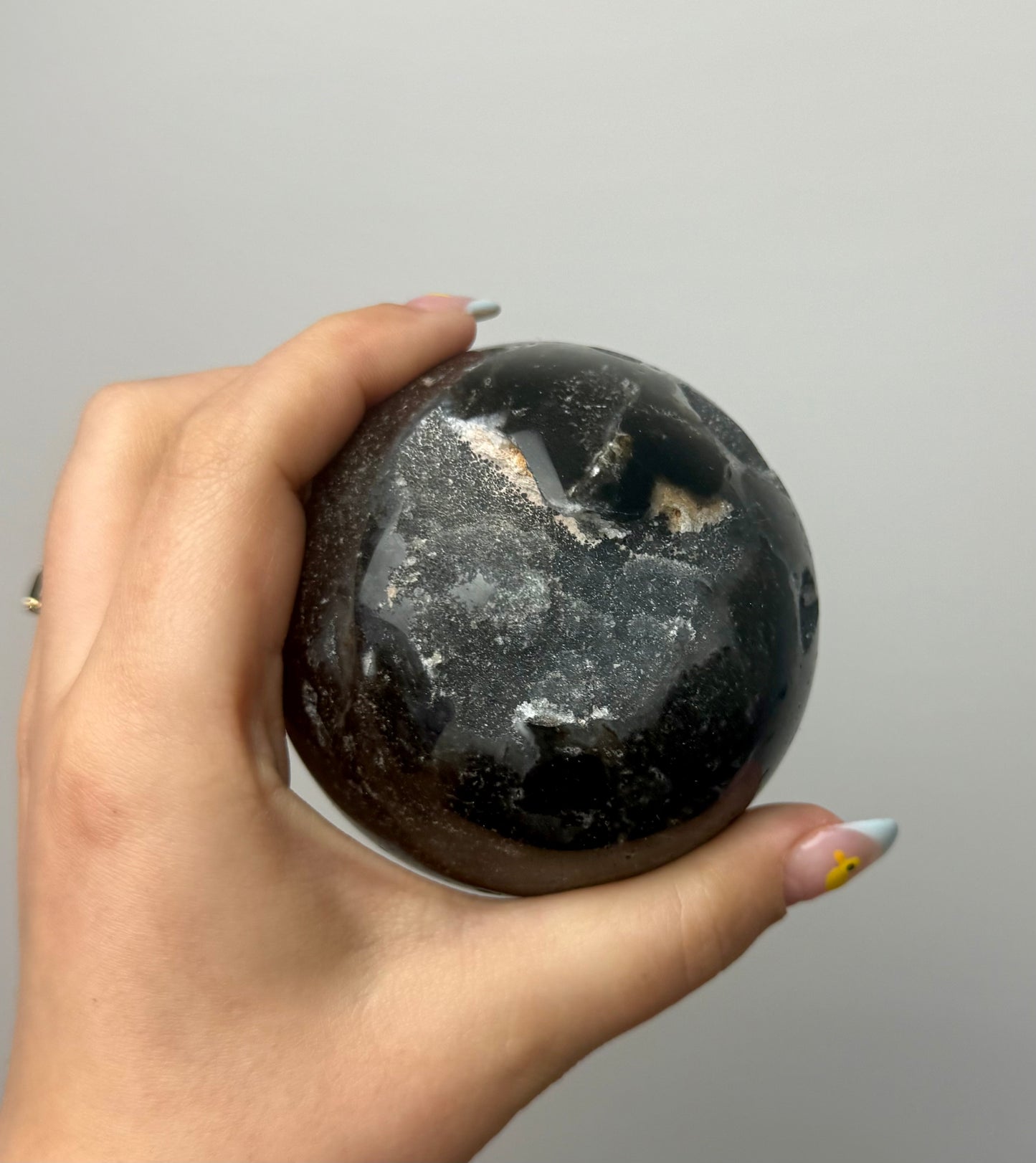 Chalcedony sphere