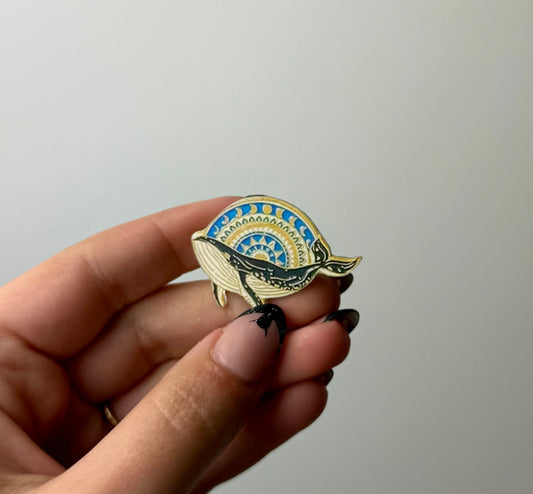 Whale pin