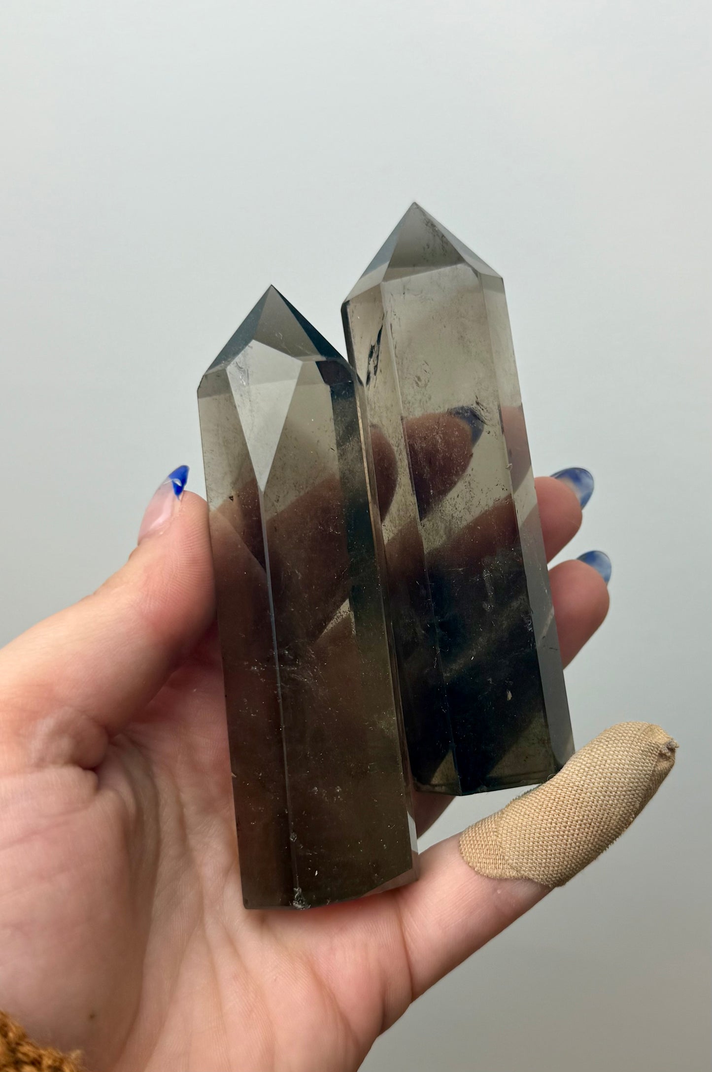 Smoky Quartz towers