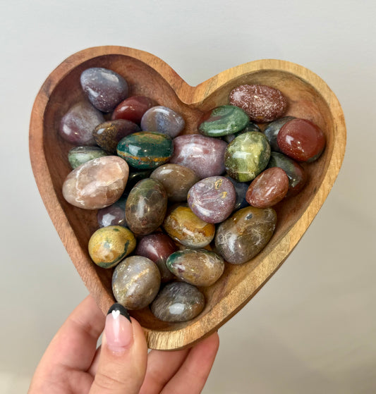 Ocean jasper tumbles
