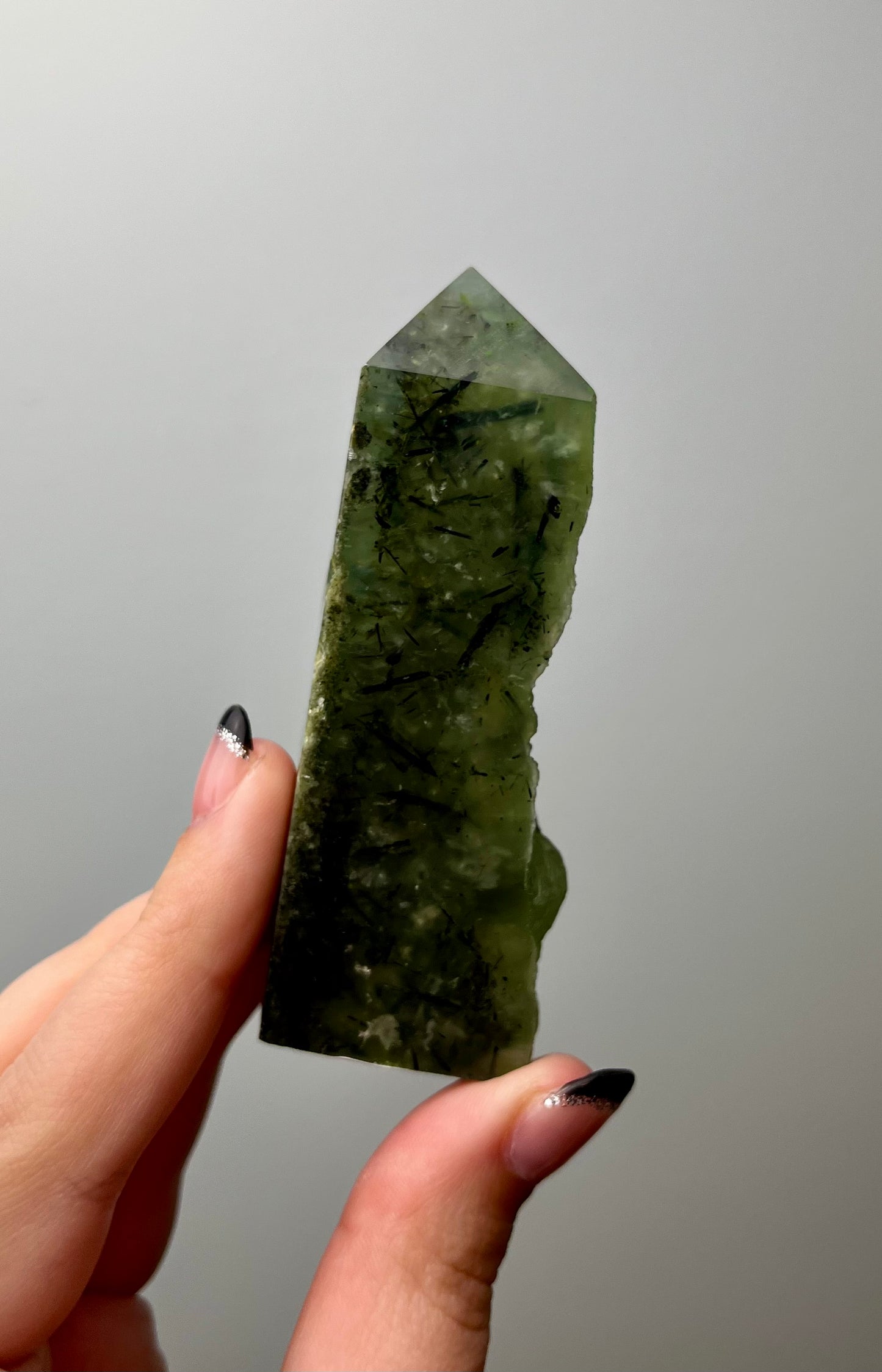 Prehnite half raw towers