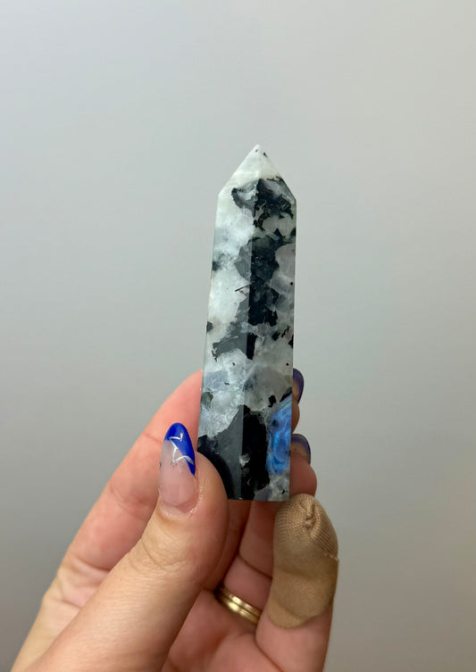 Rainbow moonstone tower