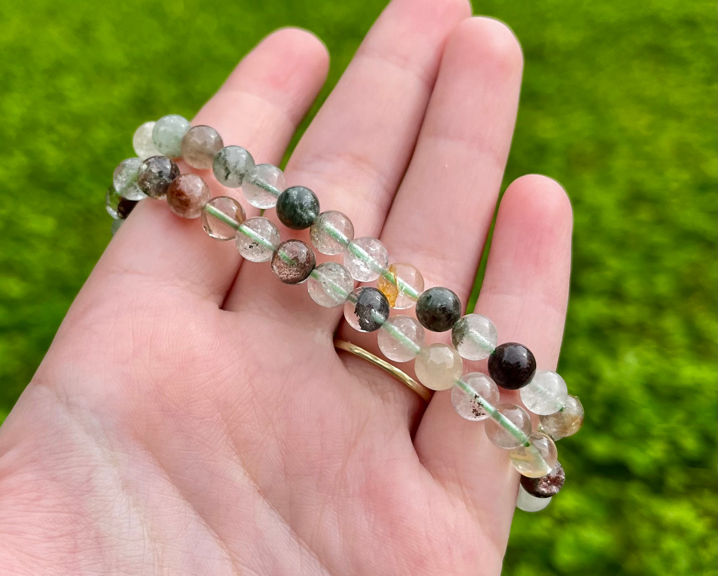 Garden Quartz bracelets