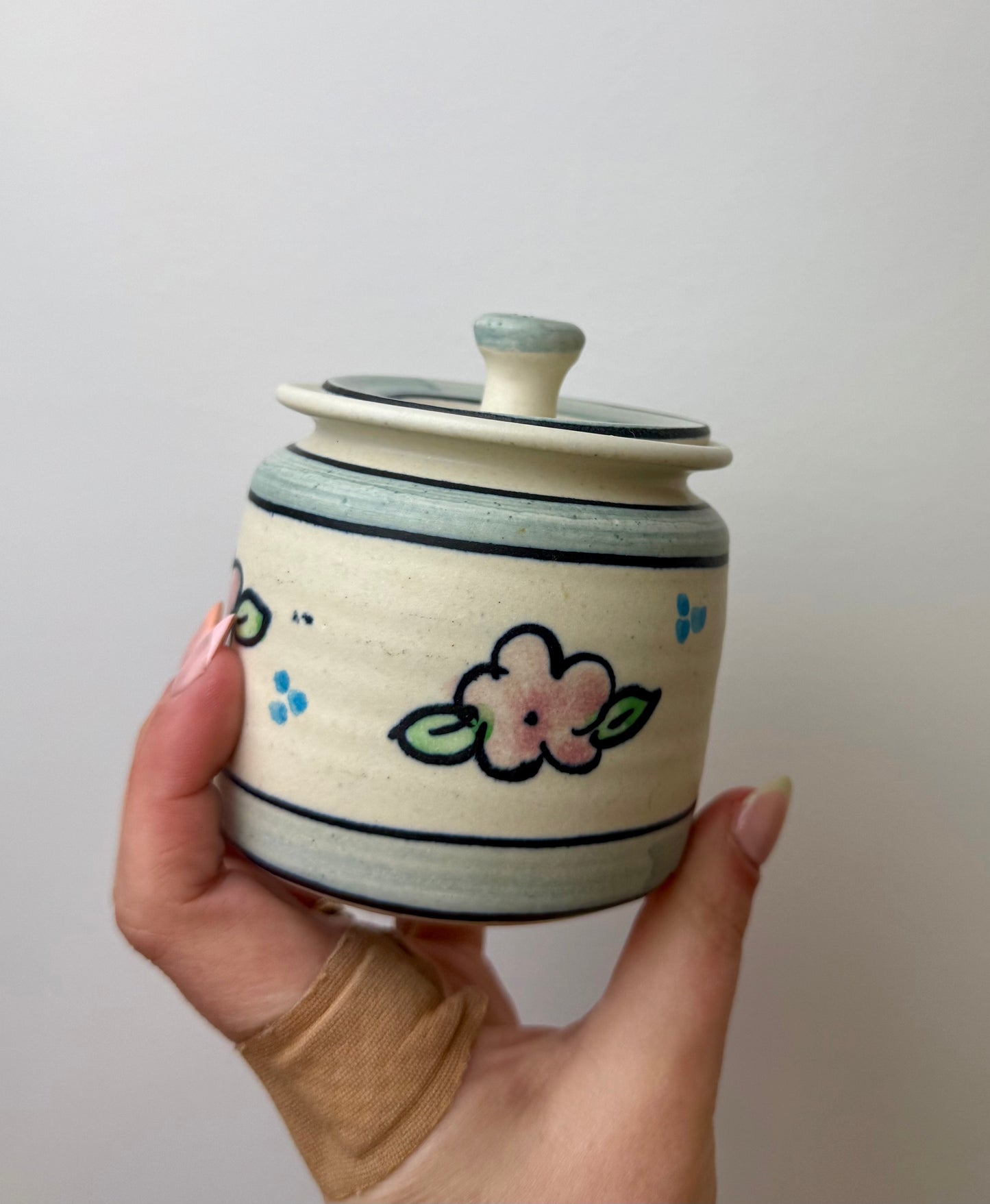 Flower container thrifted find