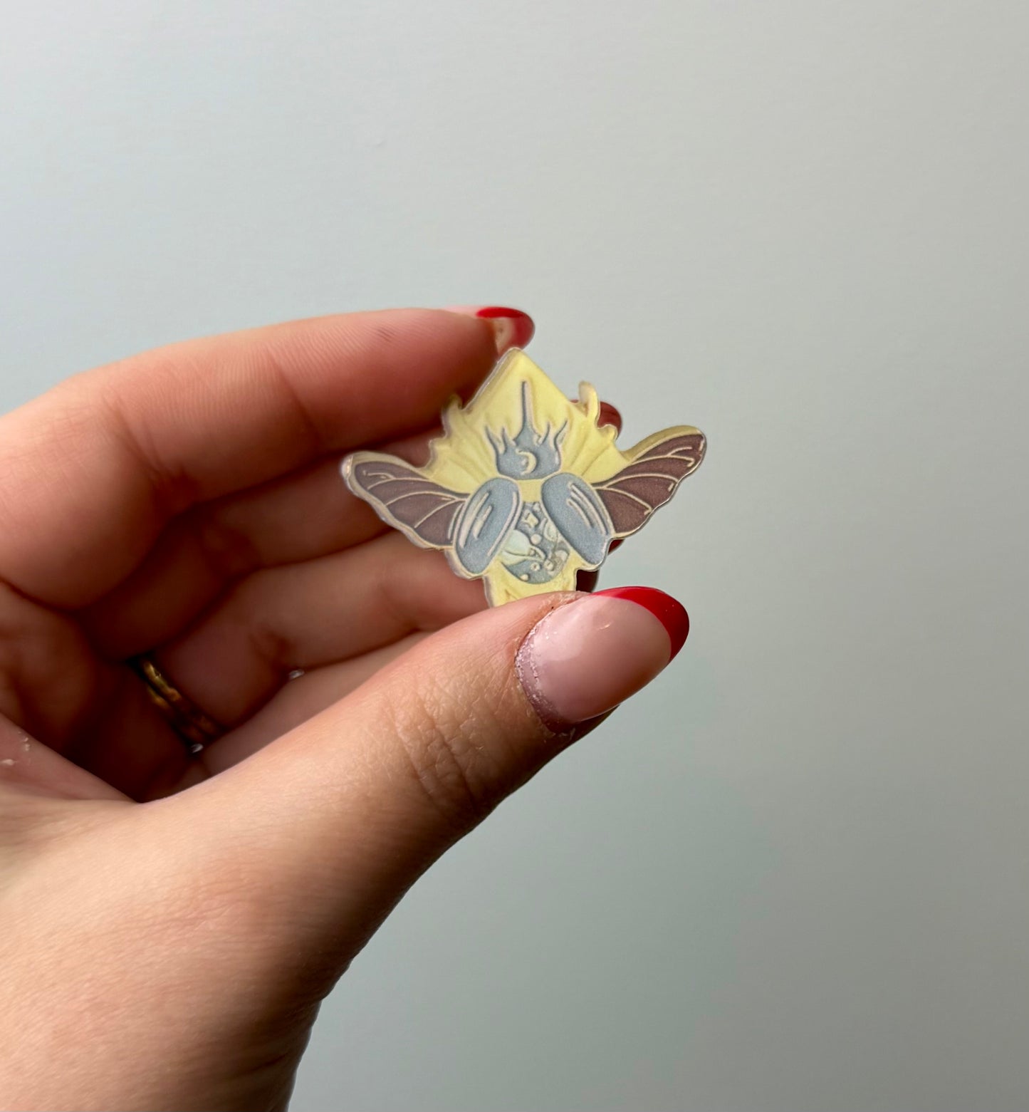 Beetle bug pin