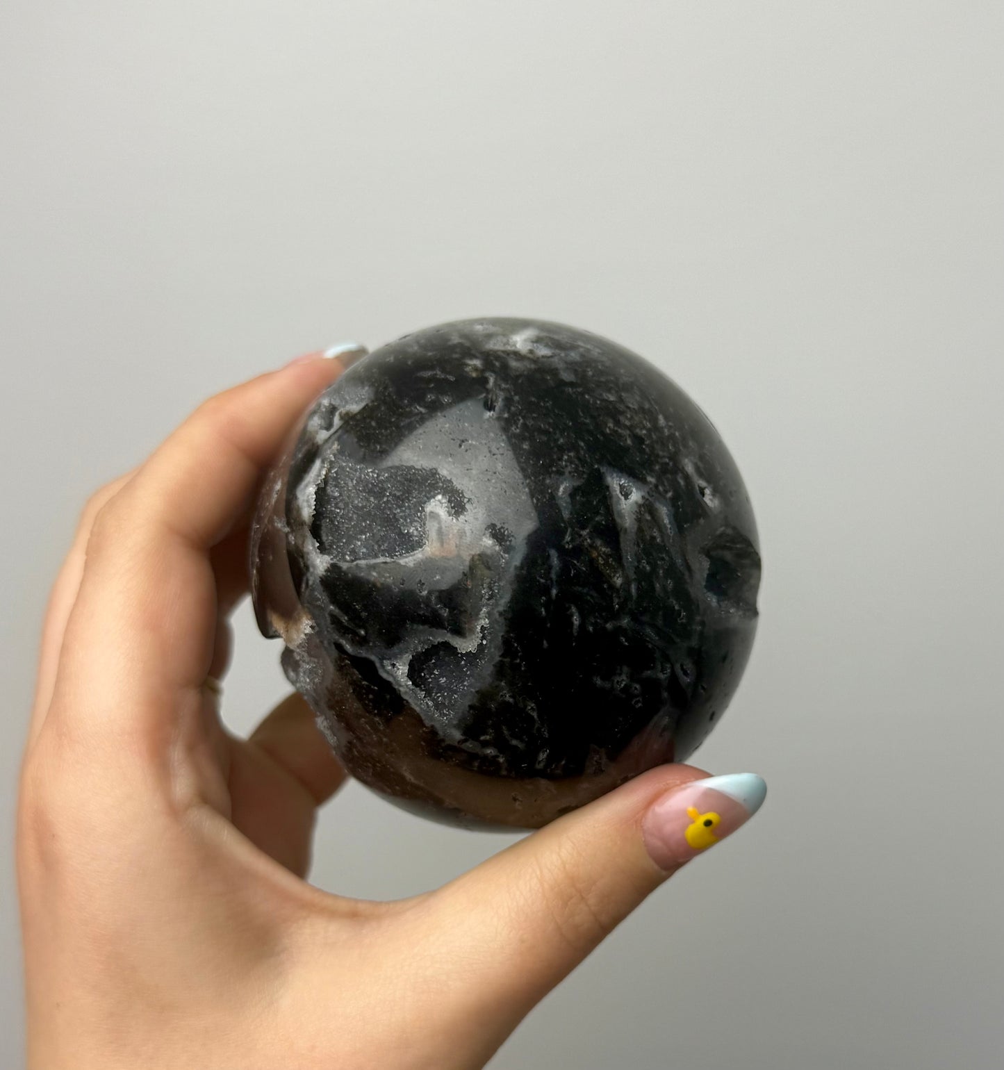 Chalcedony sphere