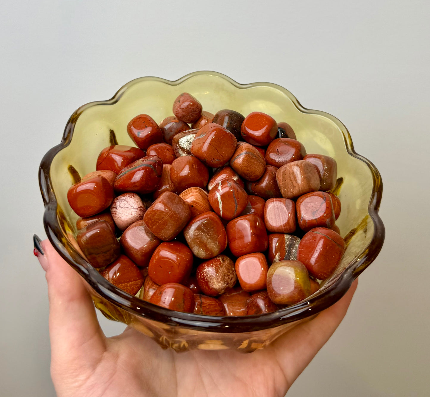 Red jasper cubes/tumbles