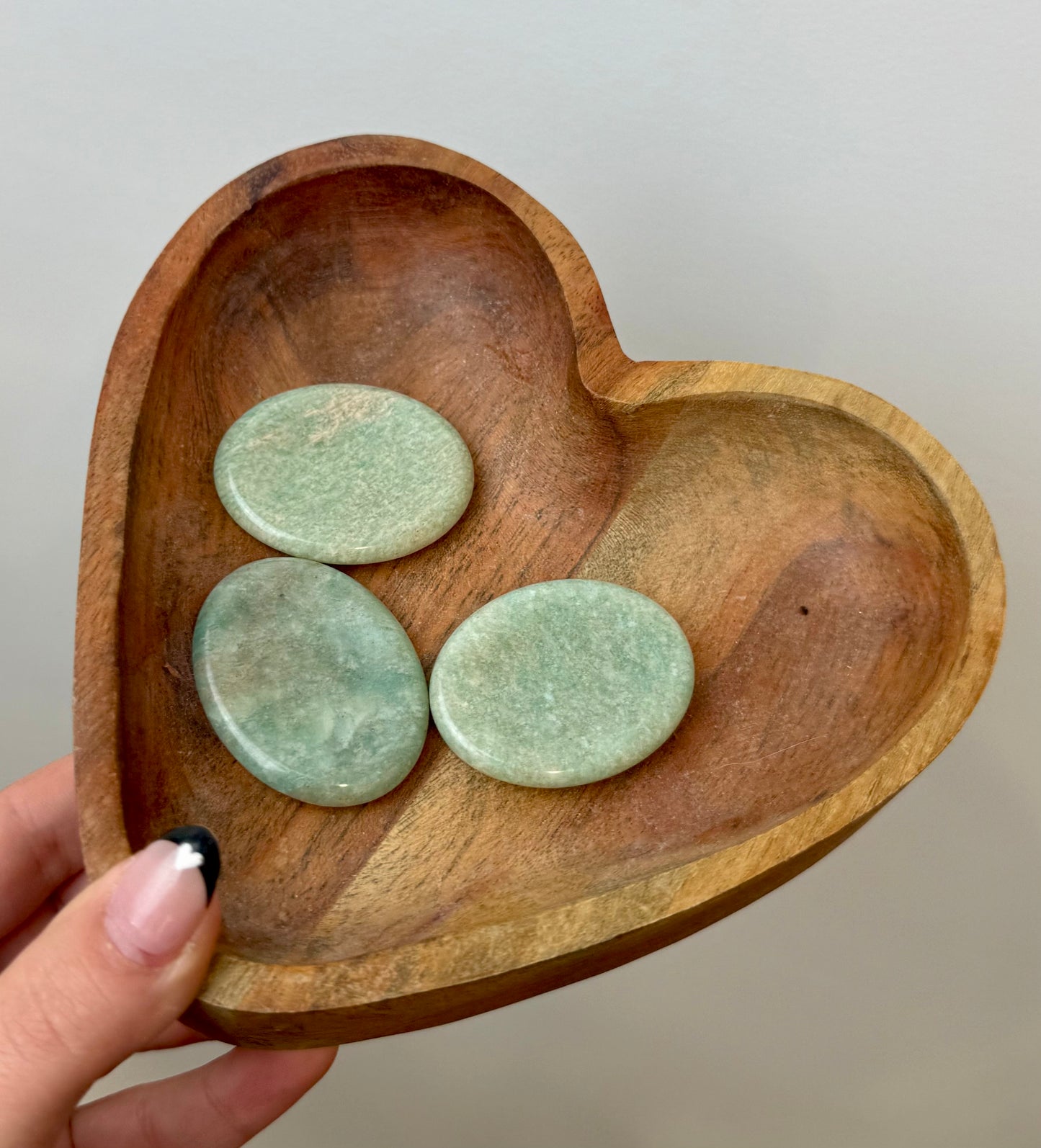 Amazonite worry stones
