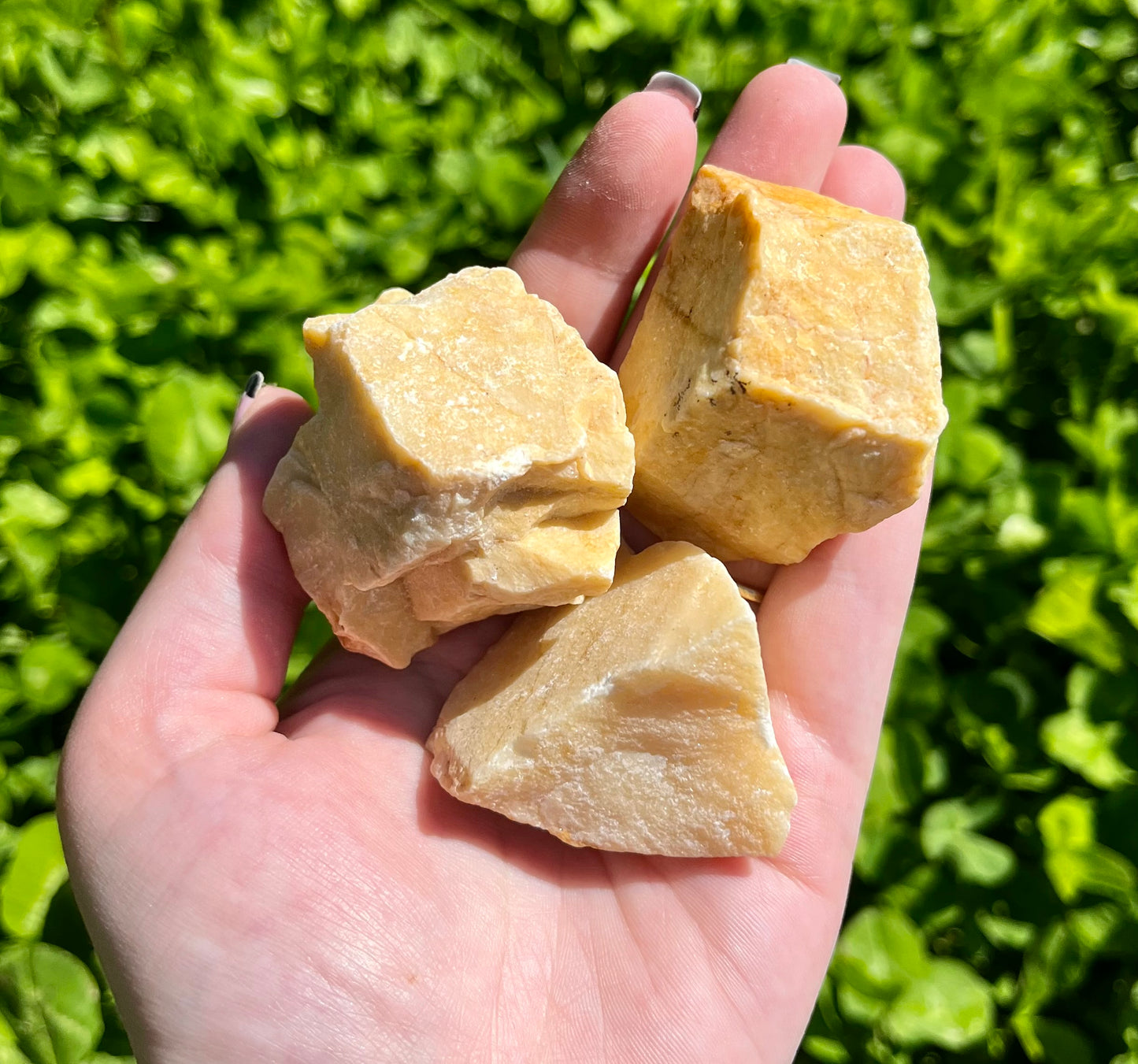 Raw yellow aventurine