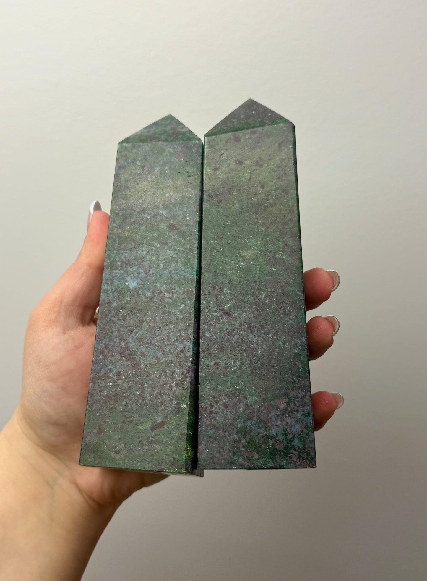 Ruby kyanite towers