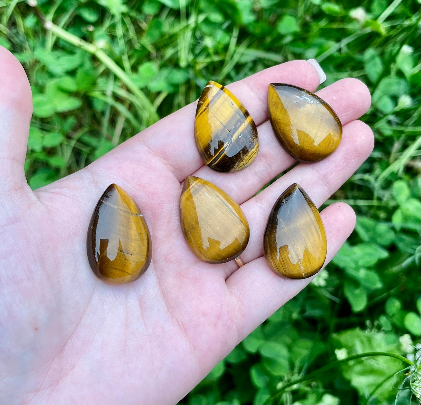 Tigers eye cabochons ￼￼