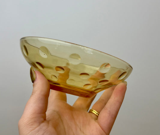 Glass bowl thrifted find