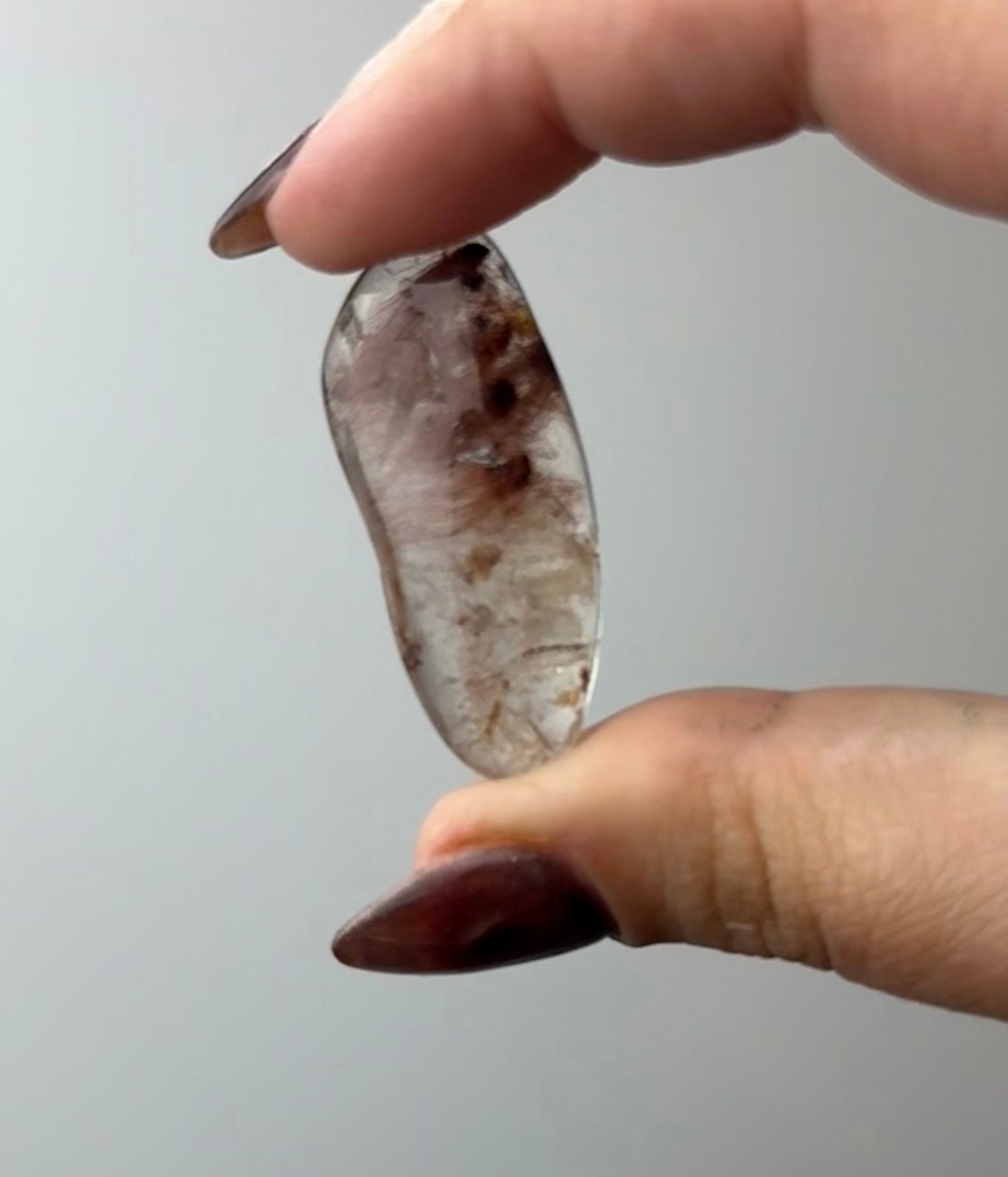 Mix rutilated quartz tumbles