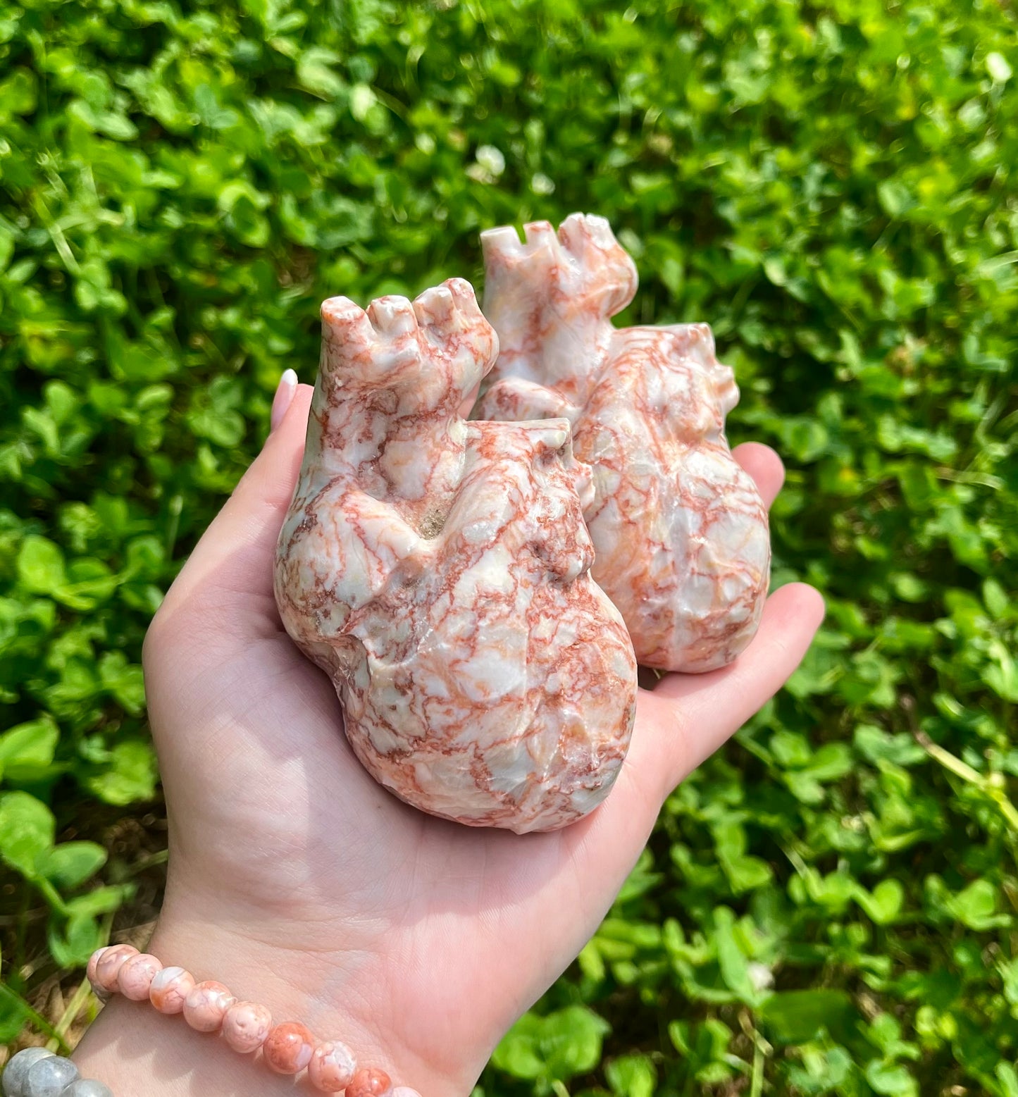 Anatomical heart carving