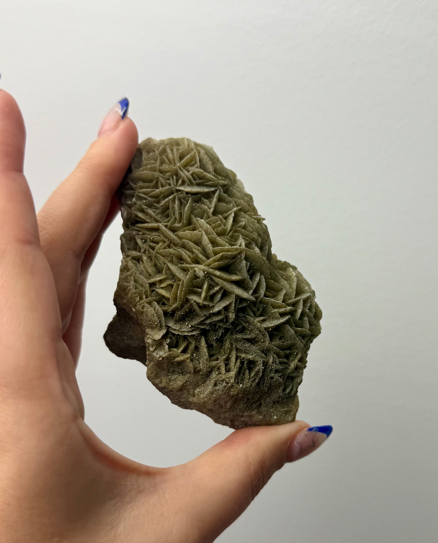 Golden yellow mica specimen