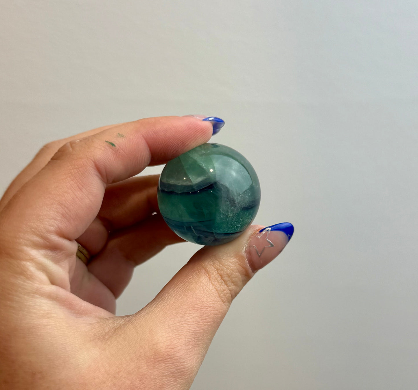 Fluorite sphere