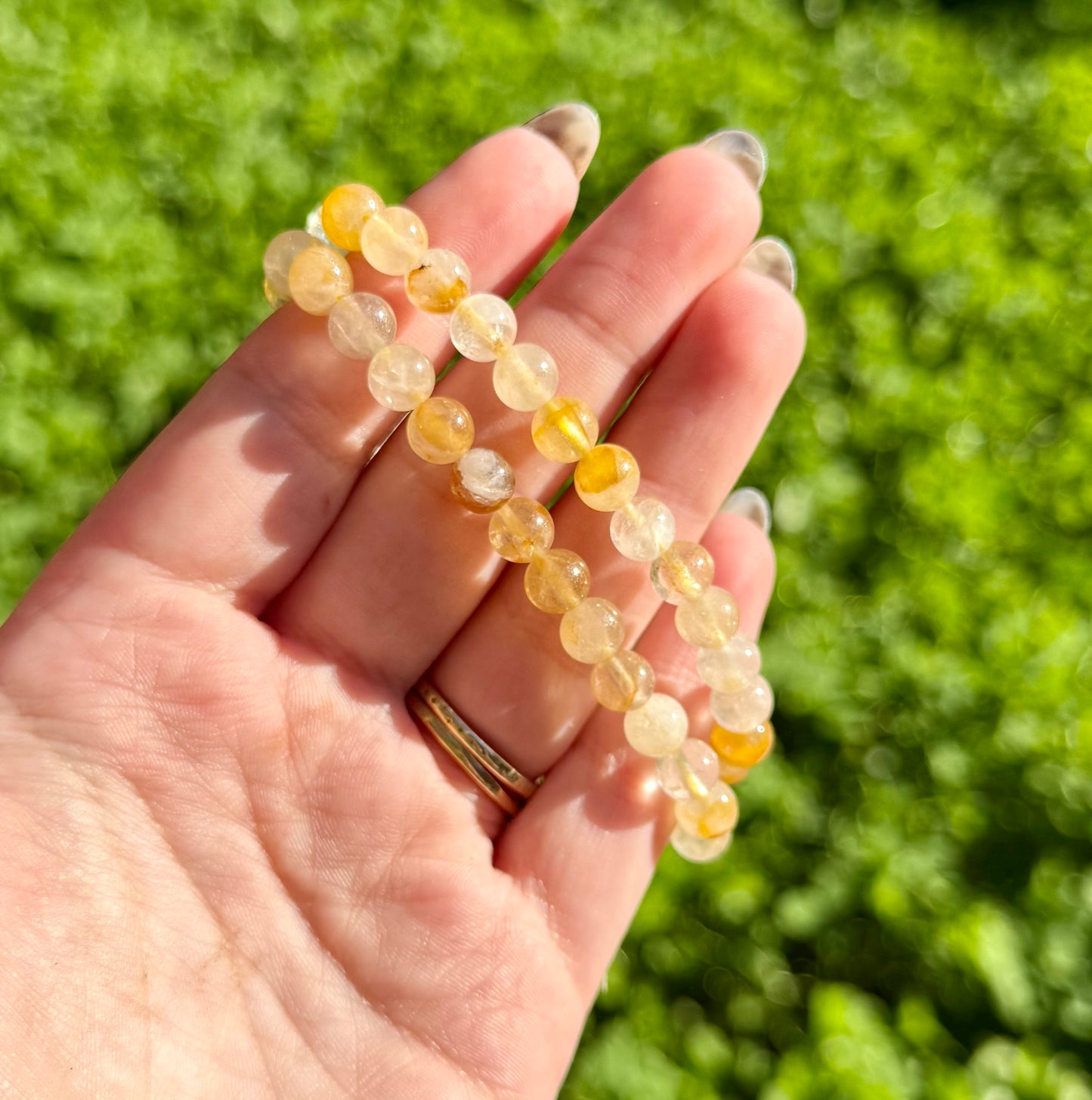 6mm golden healer bracelets