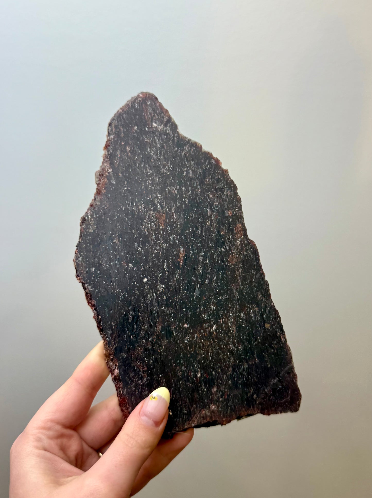 Strawberry quartz slab