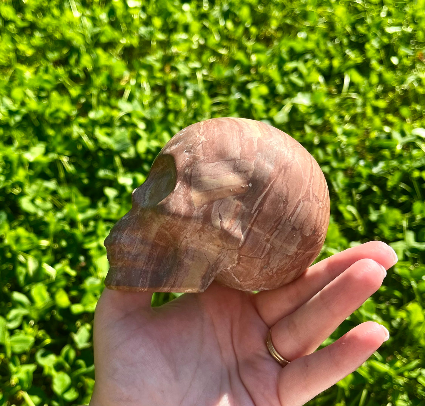 Skull carving