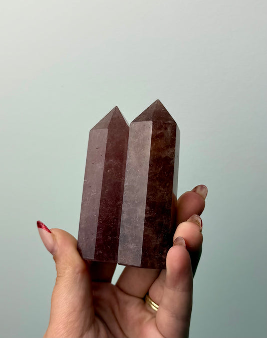 Strawberry Quartz towers