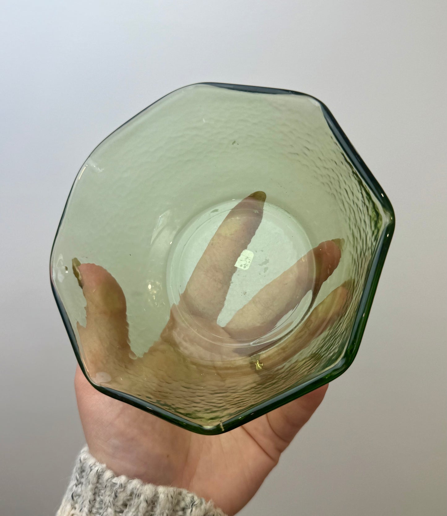 Glass bowl thrifted find