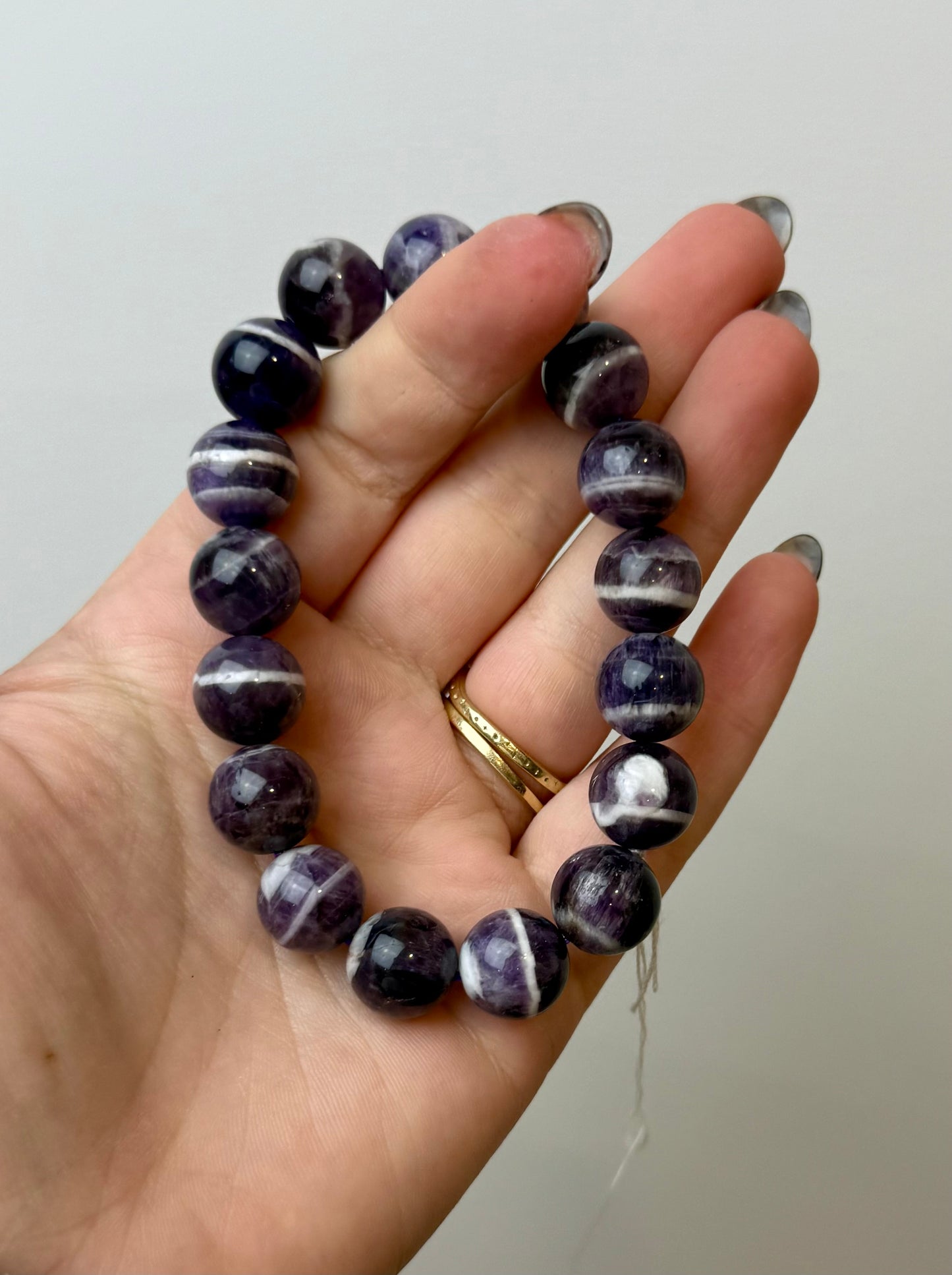 10-14mm dream amethyst chunky bracelet