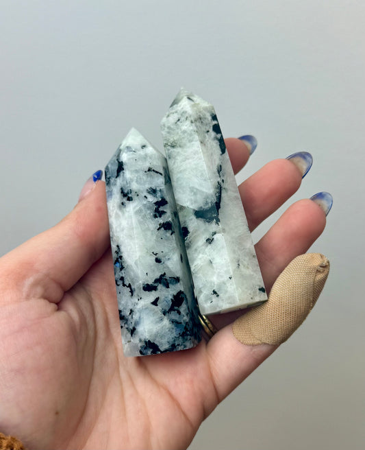 Rainbow moonstone towers