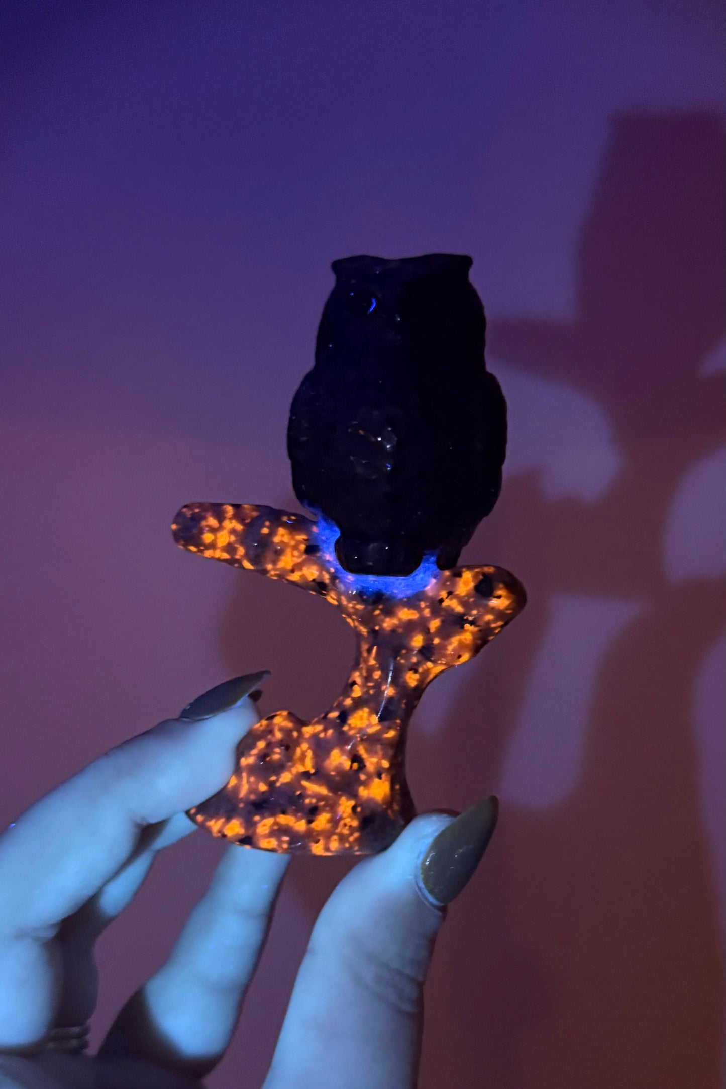 Owl carvings