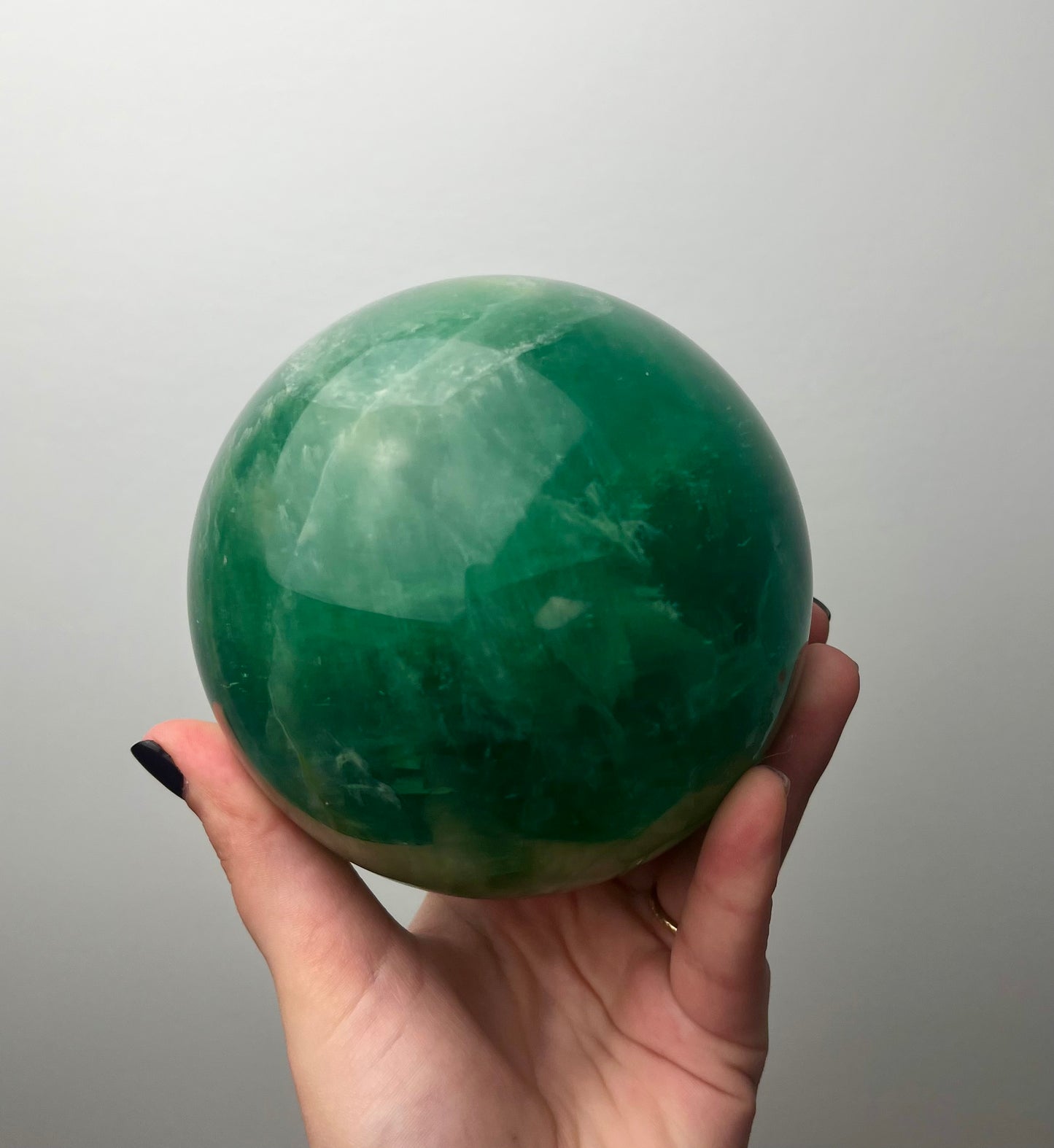 Fluorite sphere