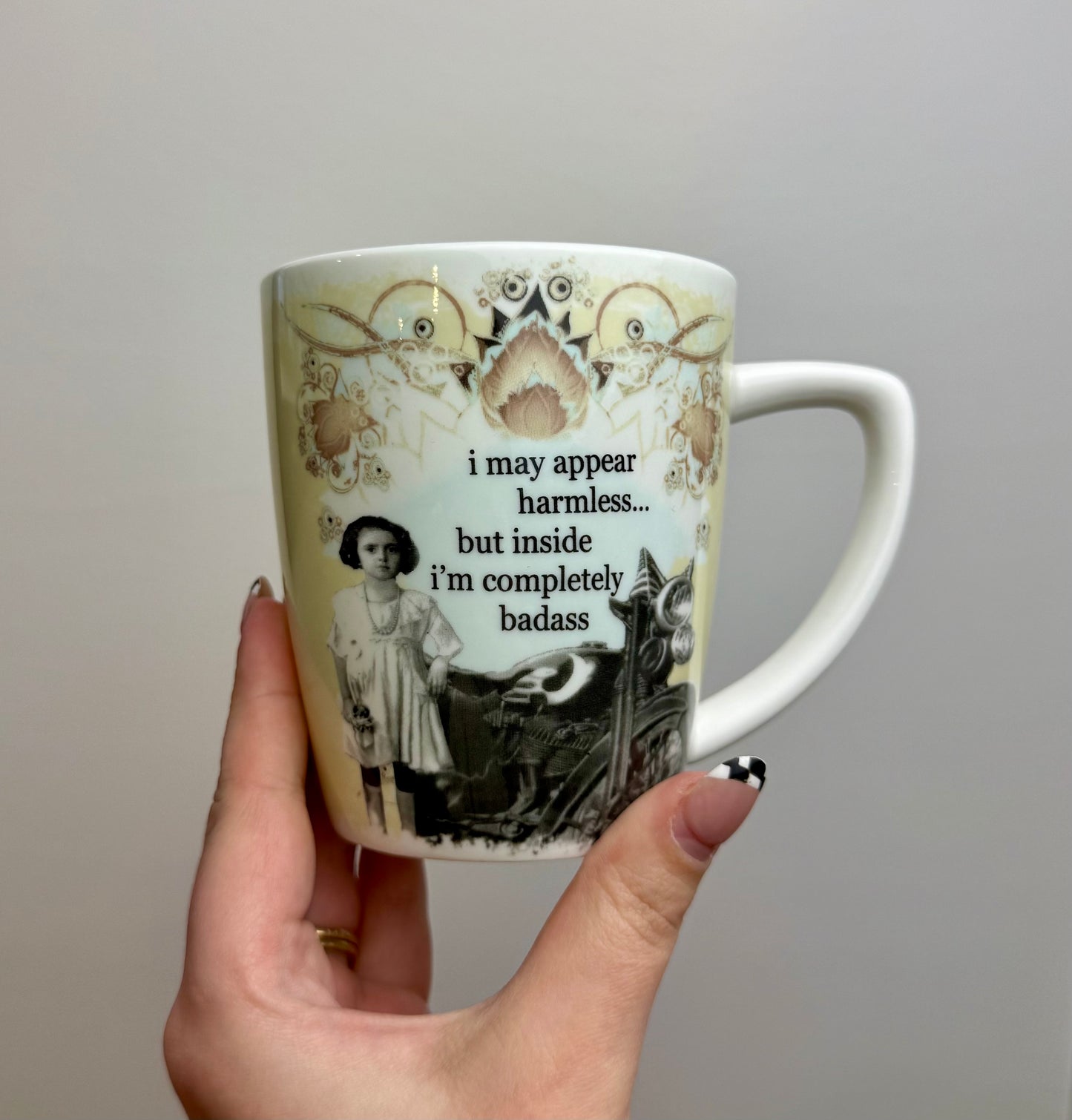 Badass mug thrifted find