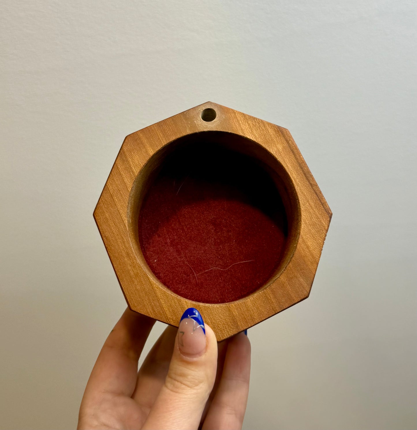 Wooden trinket box thrifted find