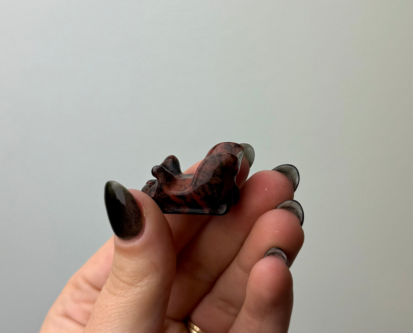 Santa’s sleigh carving