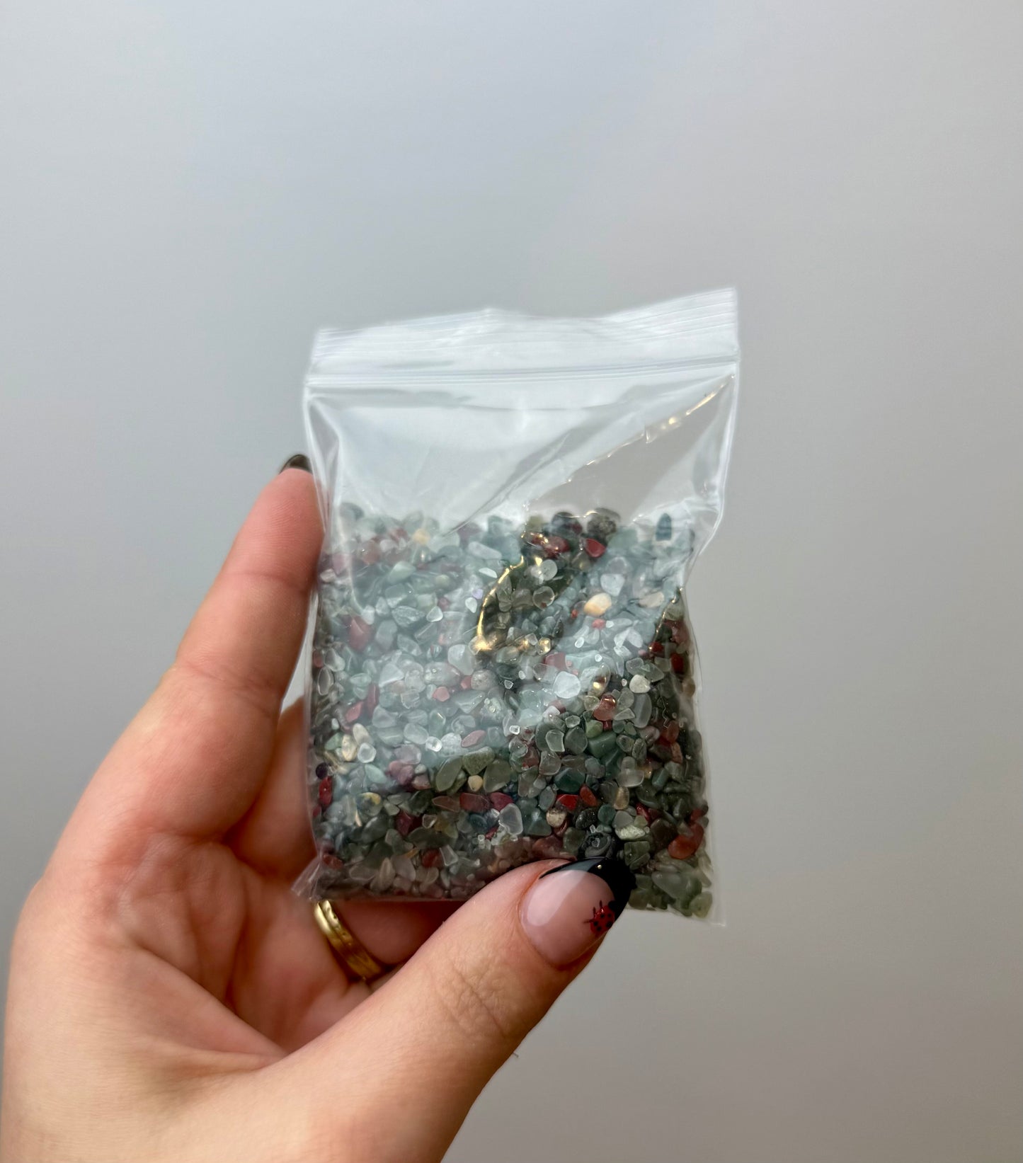 Bloodstone chip bags