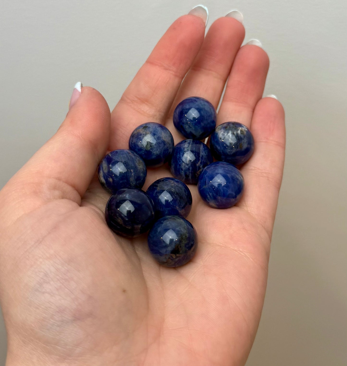 Sodalite mini spheres