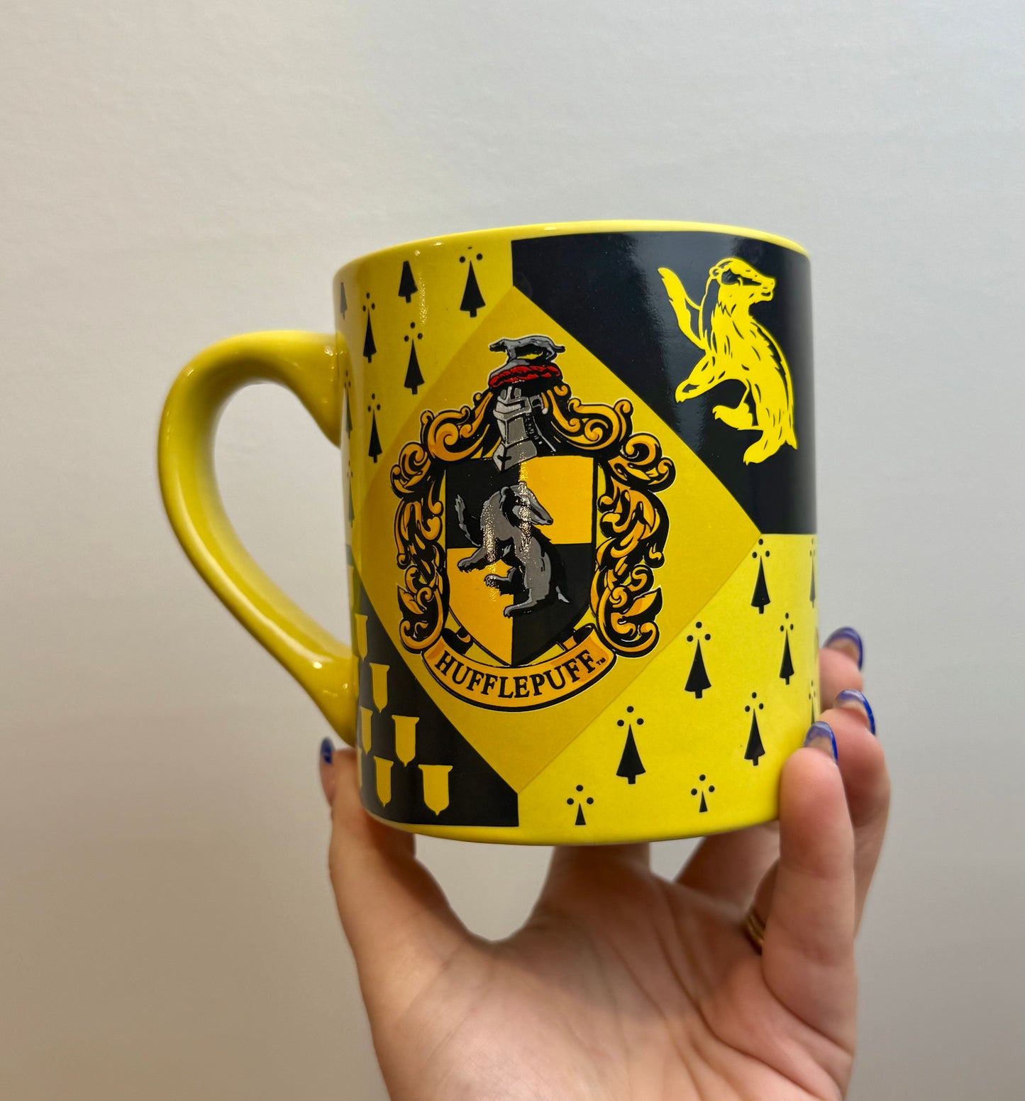 Hufflepuff Harry Potter mug thrifted find ￼