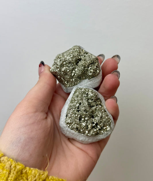 Pyrite specimens