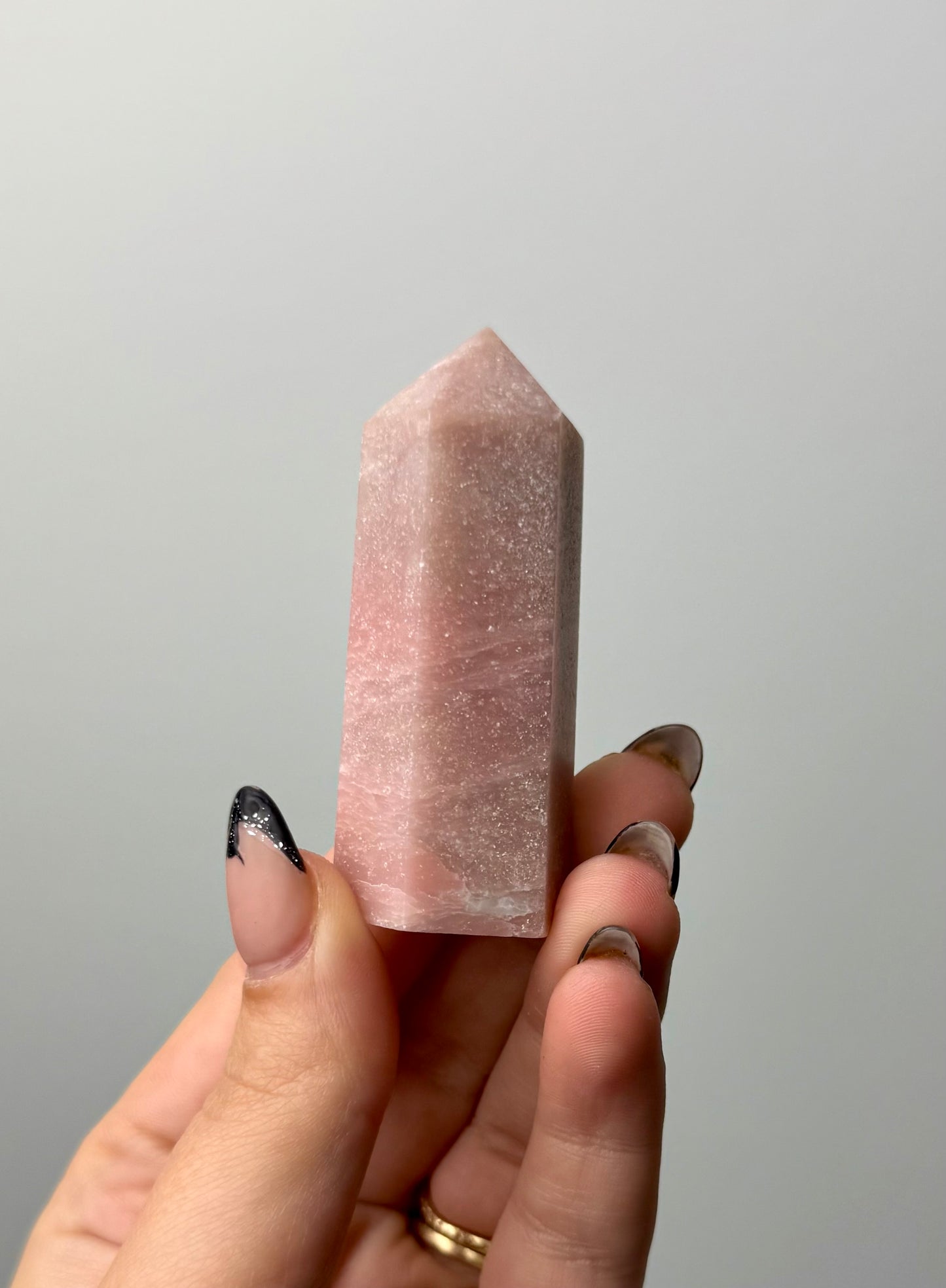 Pink opal tower
