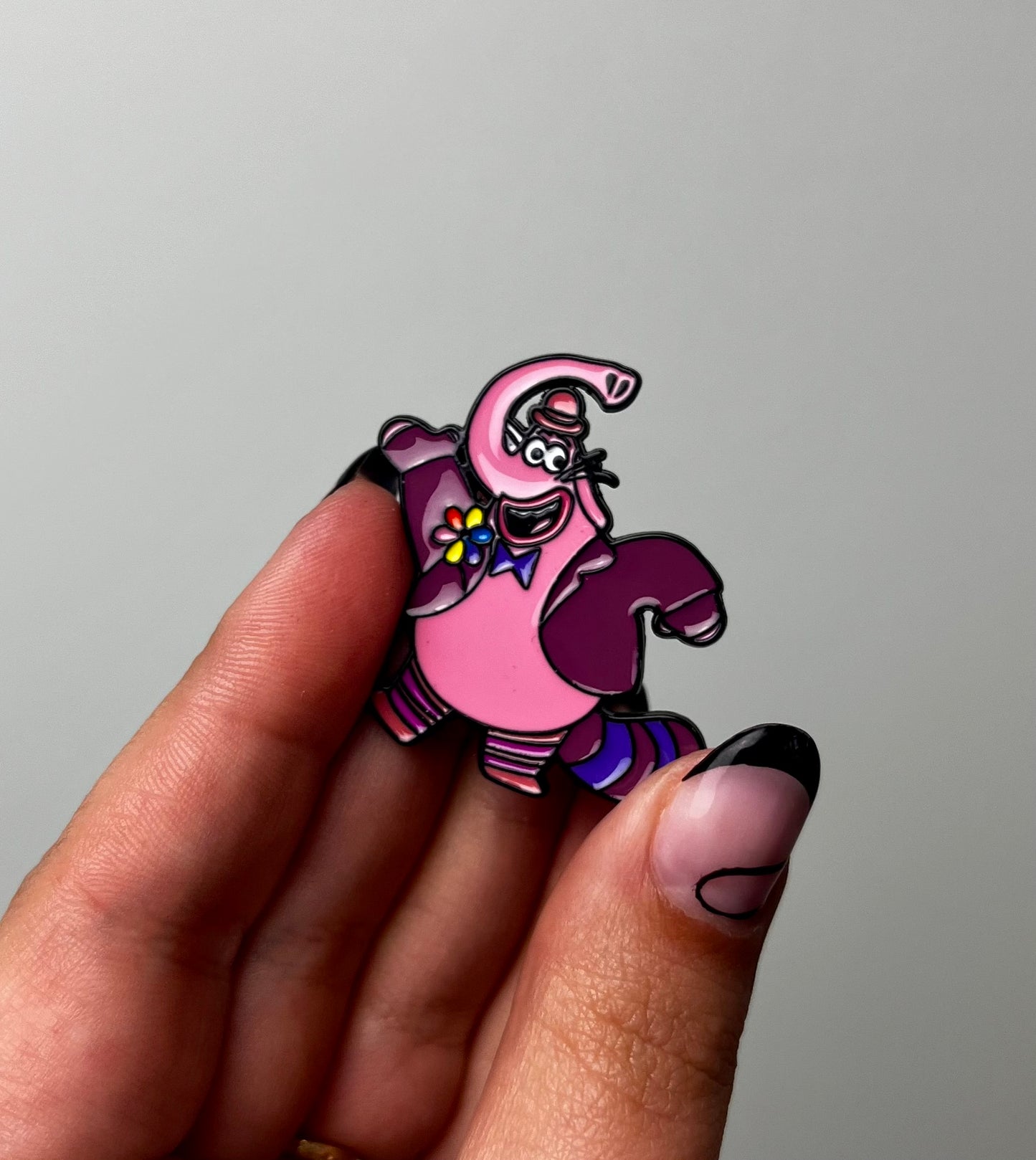 Bing bong inside out enamel pin