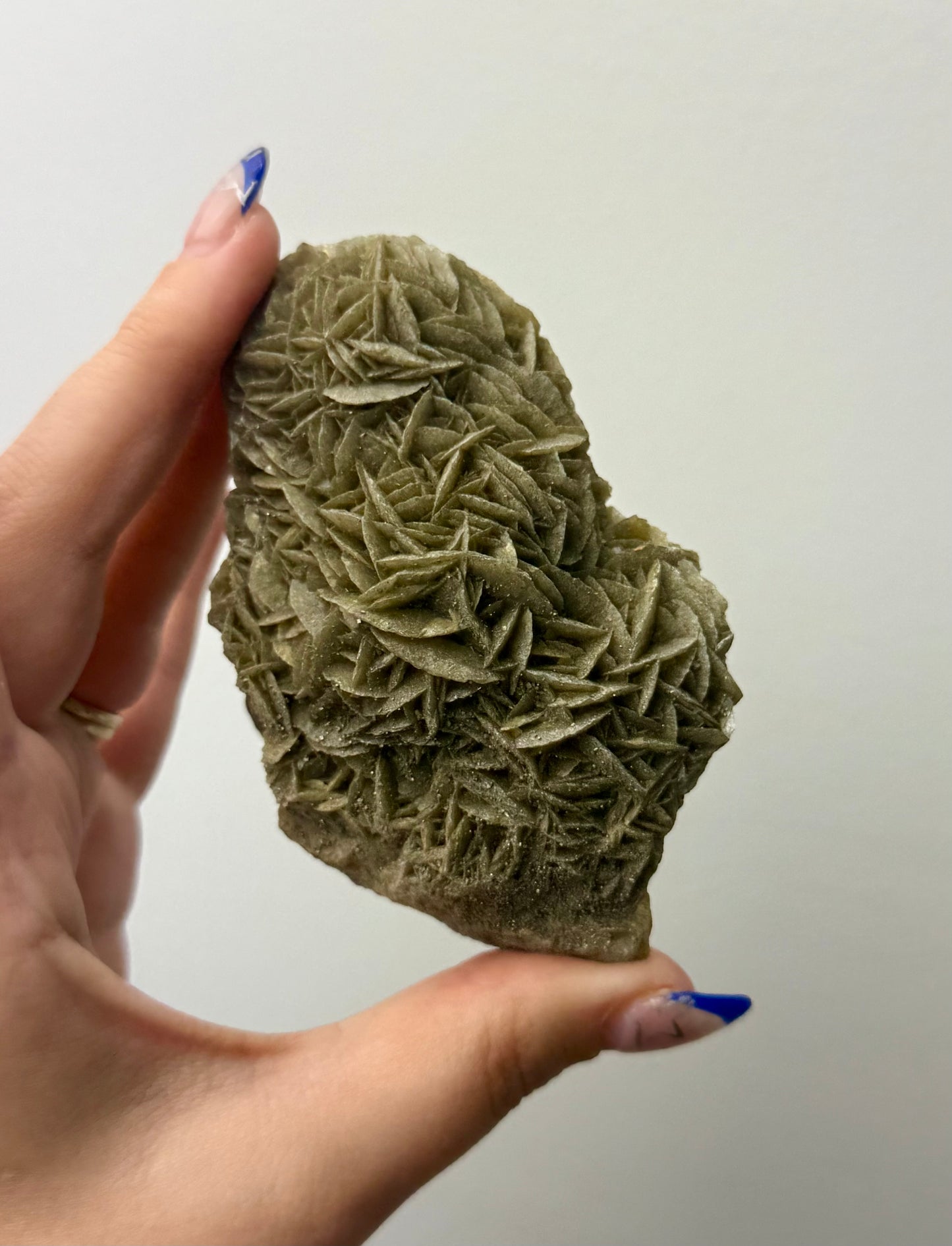 Golden yellow mica specimen