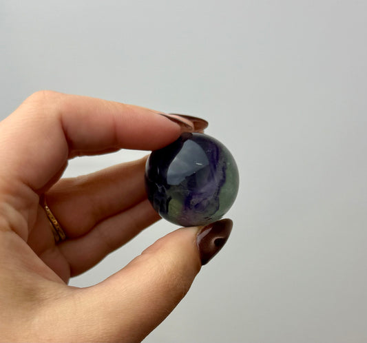 Fluorite sphere